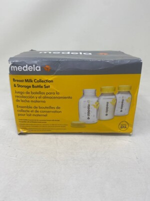 Medela Breast Milk Collection and Storage Bottles with Solid Lids - 6pk 5oz