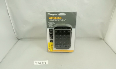 Targus Wireless Numeric Keypad, with Nano USB Receiver Windows macOS Chromebook