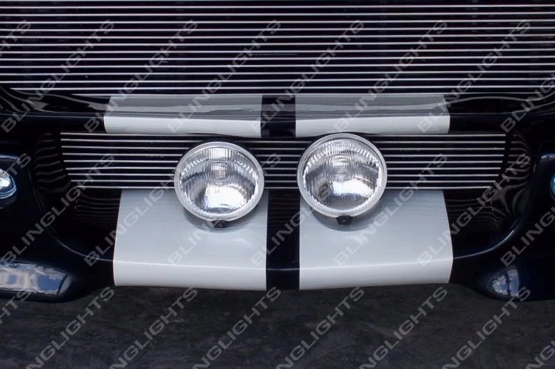 Faros antiniebla de rejilla grande para Ford Mustang Eleanor Shelby GT-500 Fastback Foto 3 de 4