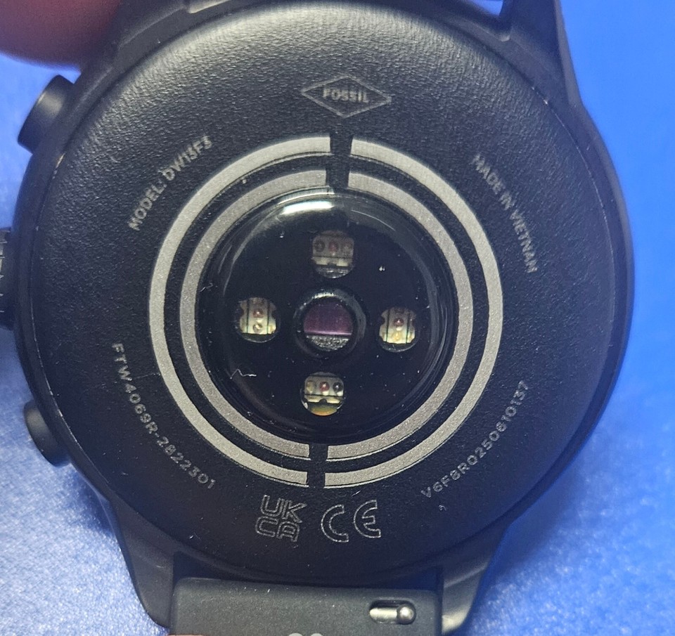 Fossil Gen 6 Wellness Edition Smartwatch Black Silicone Model DW13F3 eBay