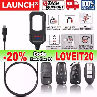 Launch X431 Key Programming Remote Maker for X431 IMMO Elite Plus X431 PAD V II