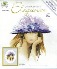 Heritage Crafts John Clayton Elegance Counted Cross Stitch Kit-you choose