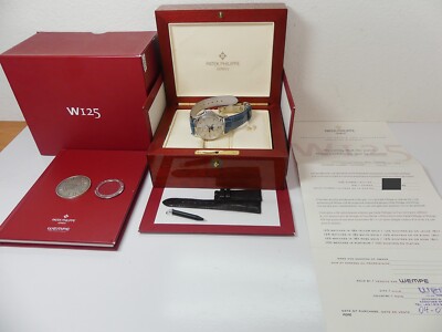 Patek Philippe 18K WG 5125 5125G limited edition for Wempe annual calendar b/p