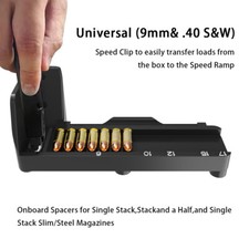 9mm 40S W universal slope loader magazine Speedloader quick loading device NEW