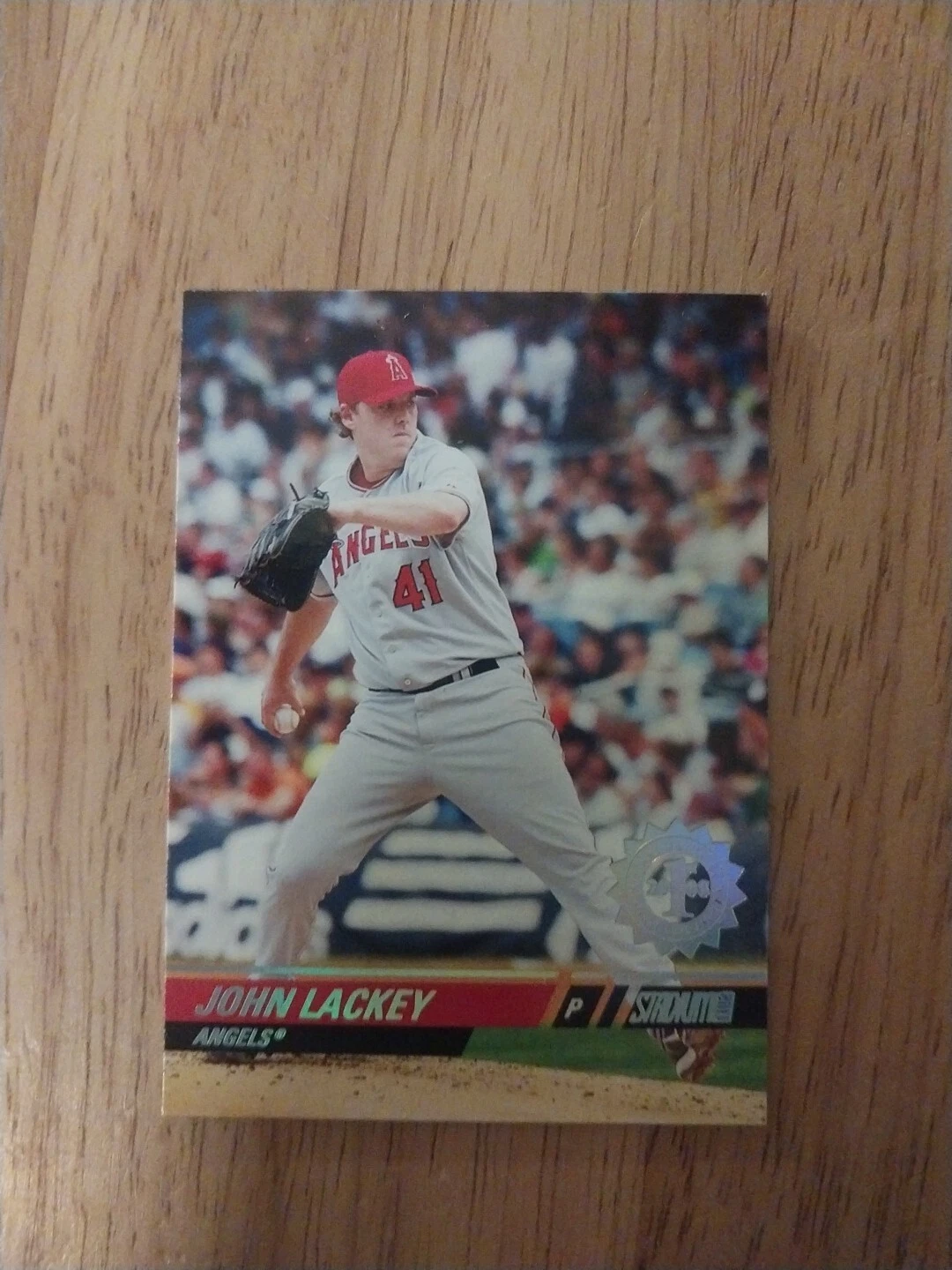 John Lackey trading card