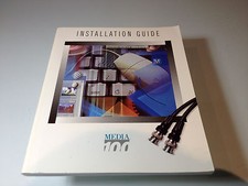 Media100 Installation Guide [128 pages softcover] (Mac)(1996)