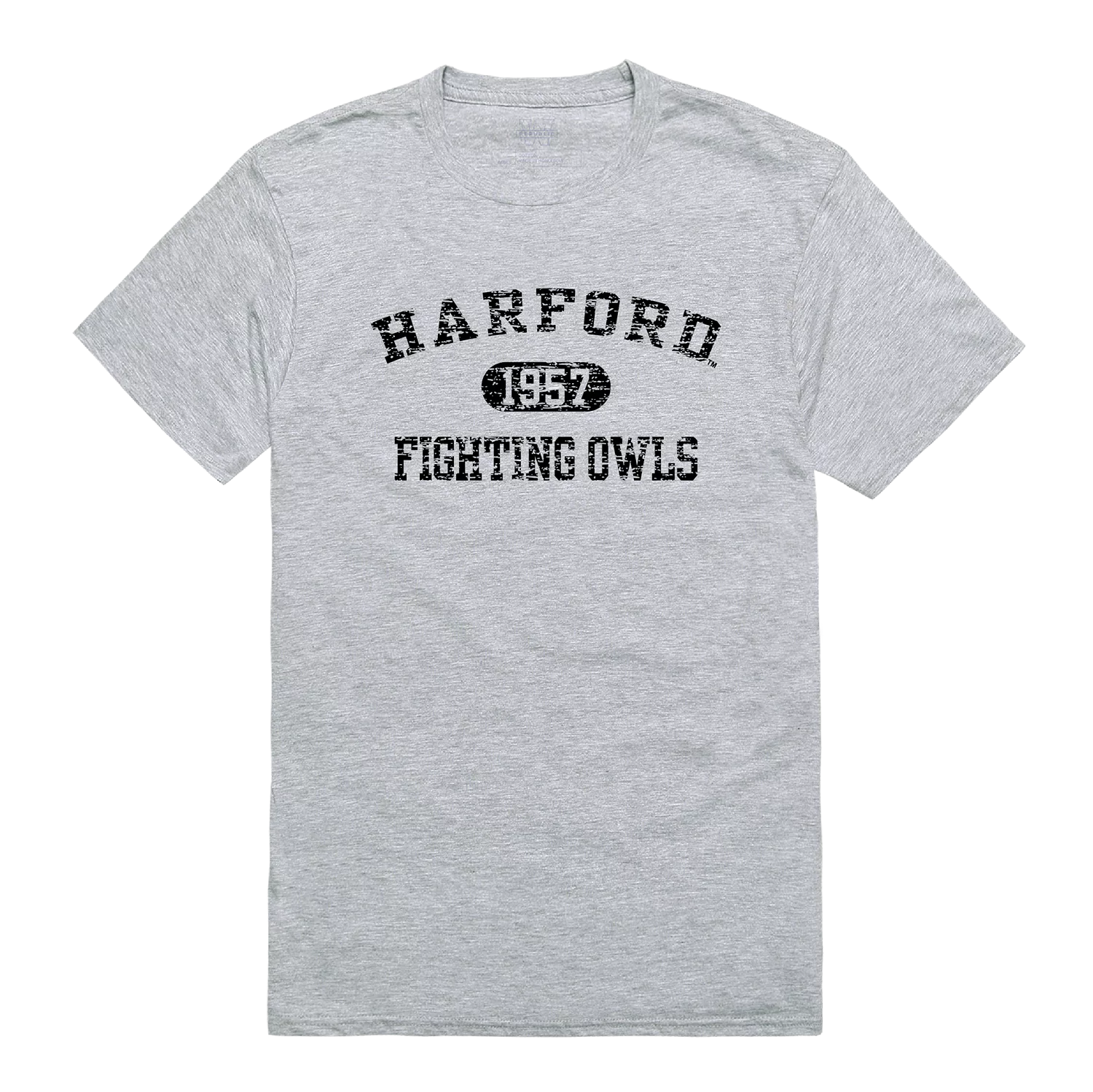 Harford Fighting Owls Distressed NCAA College Tee Shirt