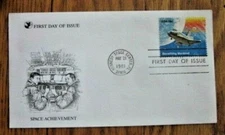 SPACE SHUTTLE ASTRONAUTS YOUNG & CRIPPEN ABOARD READERS  DIGEST CACHET FDC 1981