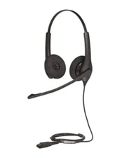 Jabra BIZ 1500 Duo QD Corded headset,Noise Canceling Microphone With Warranty
