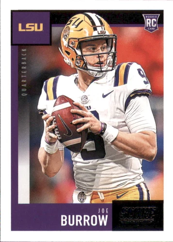 2020 Score Football #360 Joe Burrow RC