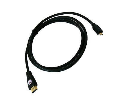1 Meter Micro HDMI Kabel für Canon Powershot SX620 HS SX730 HS SX740 HS