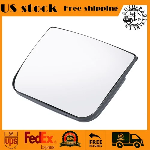 Main Mirror Glass Lower w/heat for KENWORTH T600 T660 T2000 T800 Peterbilt 387