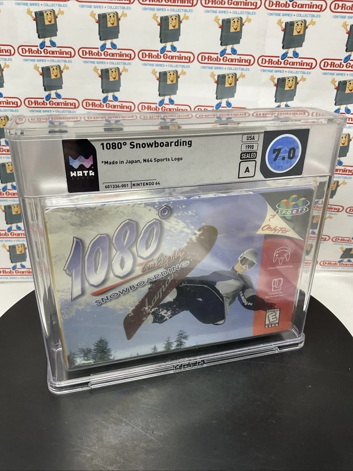 1080 Snowboarding Nintendo *RARE N64 Sports LOGO* New Sealed VGA WATA CGC pop 5 - Image 3 of 4