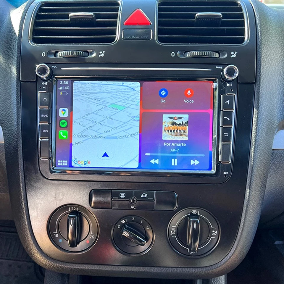 For VW GOLF MK5 MK6 Carplay Car Stereo Radio Android 13 GPS WiFi Navi Head Unit - Image 3 of 4