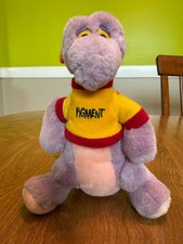 Disneyland Figment Purple Dragon Plush 8  Walt Disney World Vintage