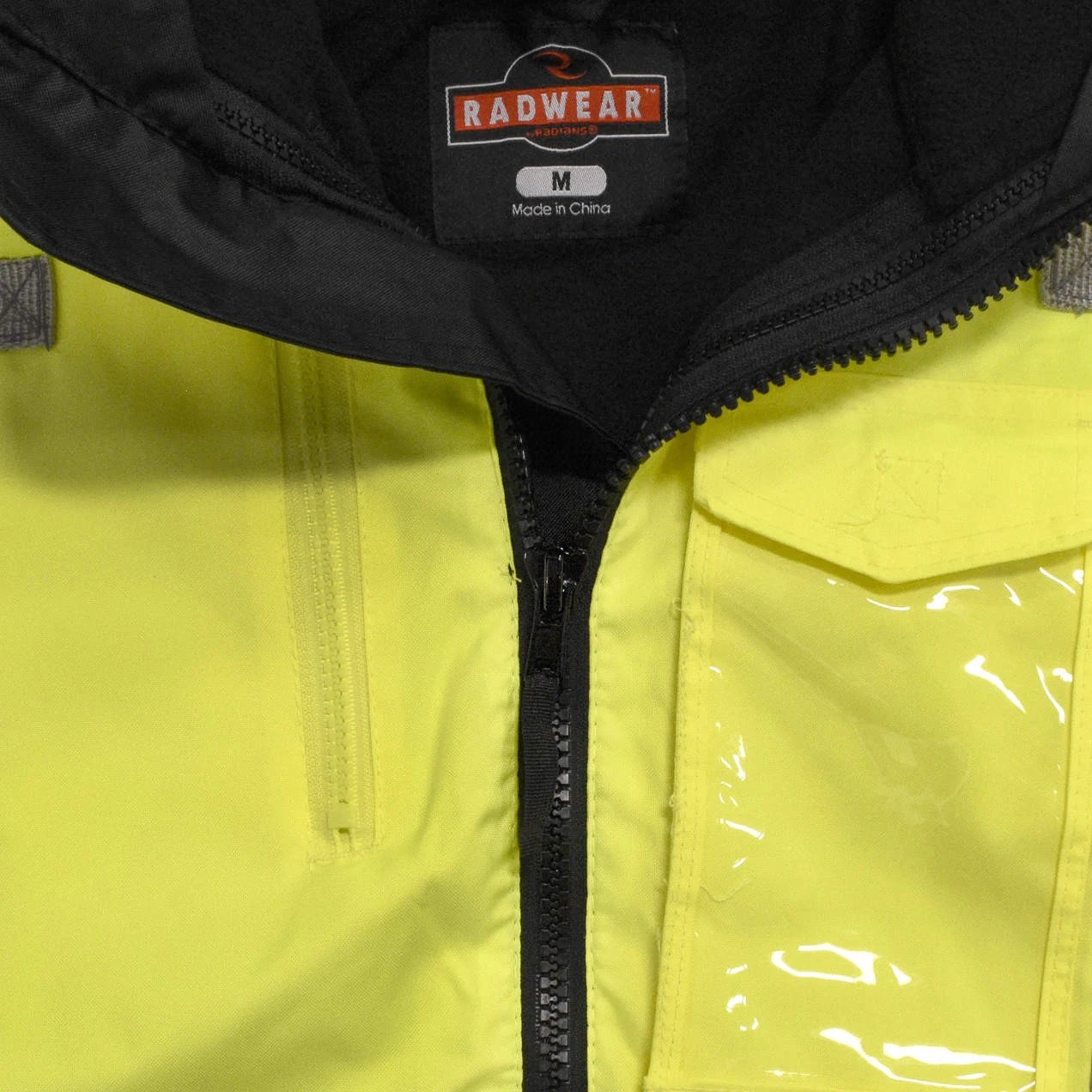 High Vis Deluxe Bomber Jacket w/Removable Fleece Jacket, Medium, Radians SJ210B image 10