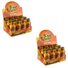 5-hour ENERGY Shot, Extra Strength, Peach Mango, 1.93 Ounce,12 Count pack of 2