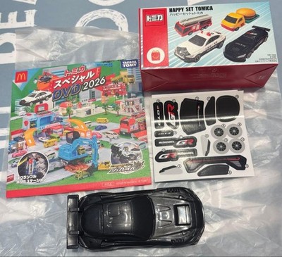 McDonald Happy Meal Spielzeug Teil 1 Tomica GR GT3 mit Spezial DVD aus Japan
