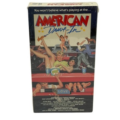 American Drive - In VHS New Sealed