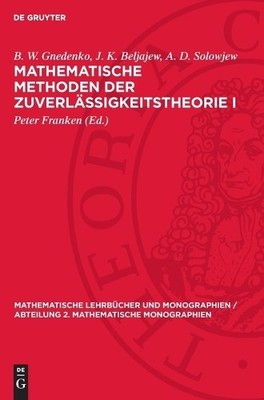 B W Gnedenko J K Mathematische Methoden Der Zuv (Gebundene Ausgabe) (US IMPORT)