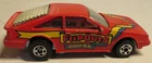 Vintage 1986 Hot Wheels Flip Outs Diecast Flippin' Frenzy Red Nissan 200SX HongK