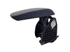 Armlehne Mittelarmlehne Leder Schwarz passt für SKODA SUPERB II (3T4) 2.0 TDI