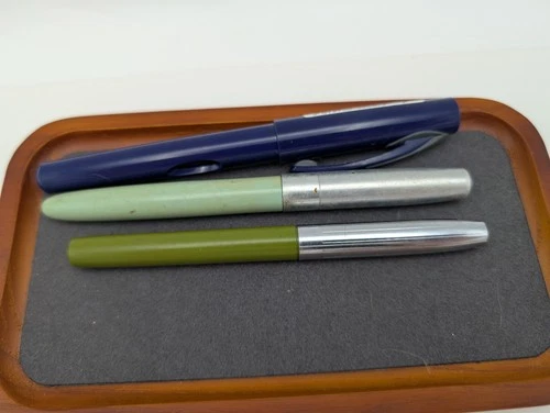 Vintage Fountain Pen Lot of 3 Sheaffer Pelikan Wearever Untested As-Is video thumbnail