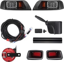 LED Light Kit for EZGO TXT Golf Cart 1996-2013 Street