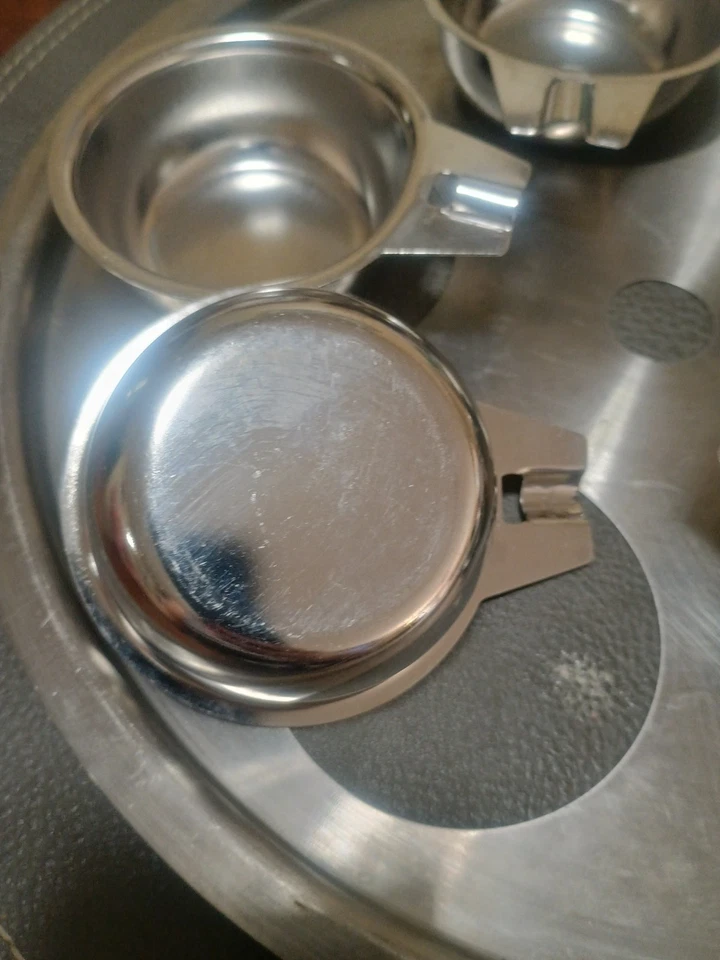 Egg Poacher 11" Insert Stainless Steel with 6 inserts - Image 4 of 4