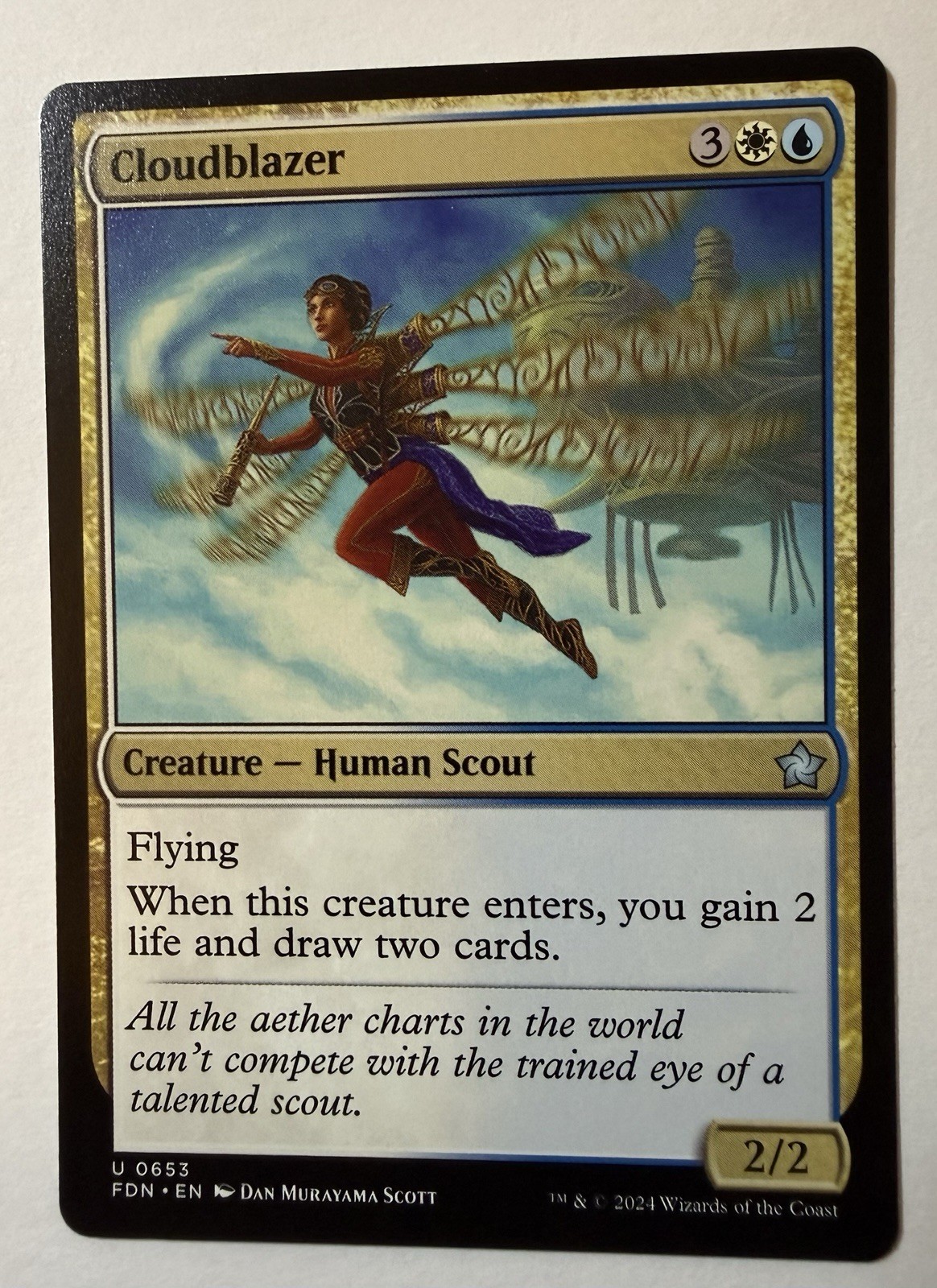Cloudblazer FDN 653 MTG Foundations Uncommon Normal EN NM