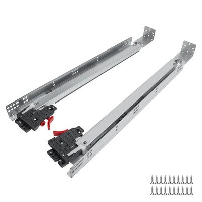 LONTAN 6 Pairs 18'' Undermount Soft Close Drawer Slides Full Extension Glides.