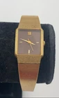 Vintage Seiko Mens Gold Stainless Steel Case Wristwatch Untested 22.33 Grams