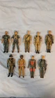 Vintage 1980s GI Joe Loose Action Figures Lot of 9 Hasbro ARAH Mix Lot!