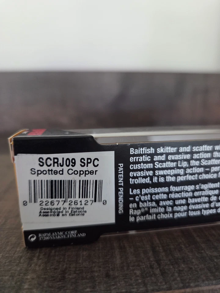 Rapala Jointed Scatter Rap SCRJ09 SPC Spotted Copper - Image 3 of 4