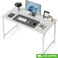 Ergonomic Minimalist Computer Desk Home Office Workstation Easy Assembly New