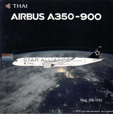 NGM39083 1:400 NG Model Thai Airways Airbus A350-900 Reg #HS-THU Star Alliance