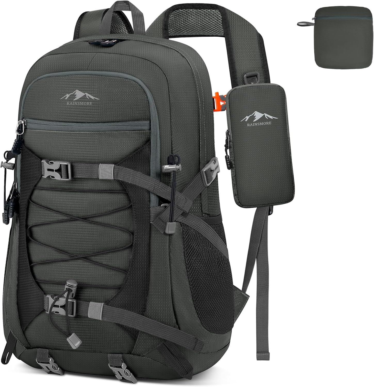 RAINSMORE Mochila Senderismo 40 Litros Impermeable Mochila Trekking Para Hombre