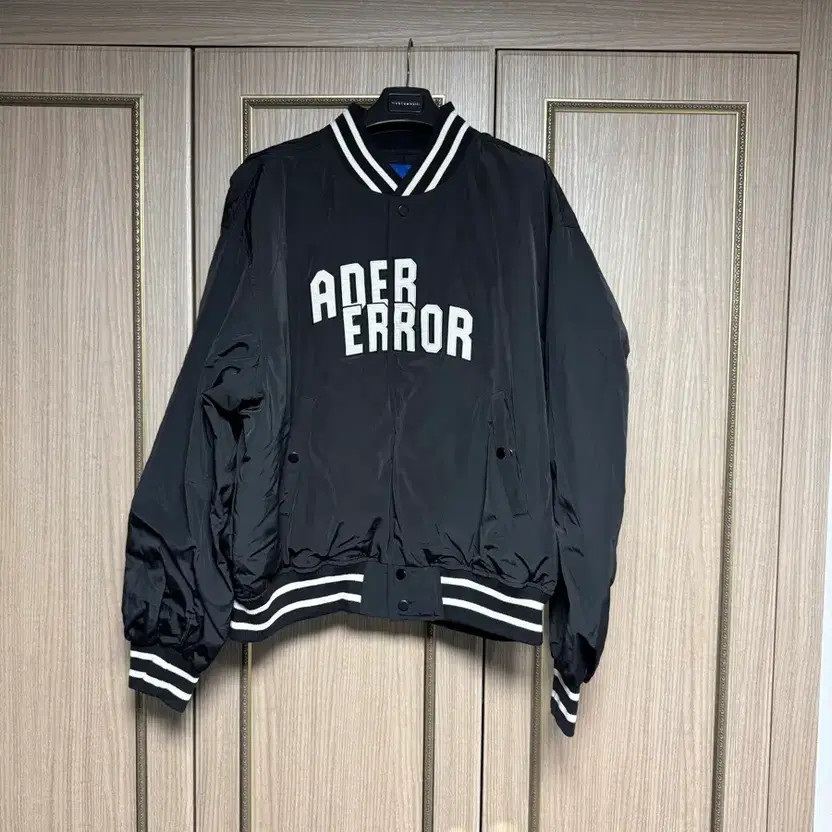 ADER Error Origin Varsity Jacket Black & White Si… - image 1