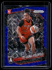 Te-Hina Paopao Blue Velocity Prizm 2025 Panini Prizm WNBA #61 Dream