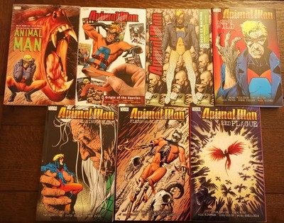 Animal Man Grant Morrison 1988-95 komplett Vol. 1-7 Englisch