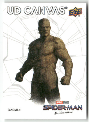 Upper Deck 2023 Marvel Spider-Man No Way Home No. C-7 Sandman UD Canvas
