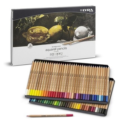 (0,92 /Stück) Rembrandt Aquarell 24er Set Lyra Metalletui