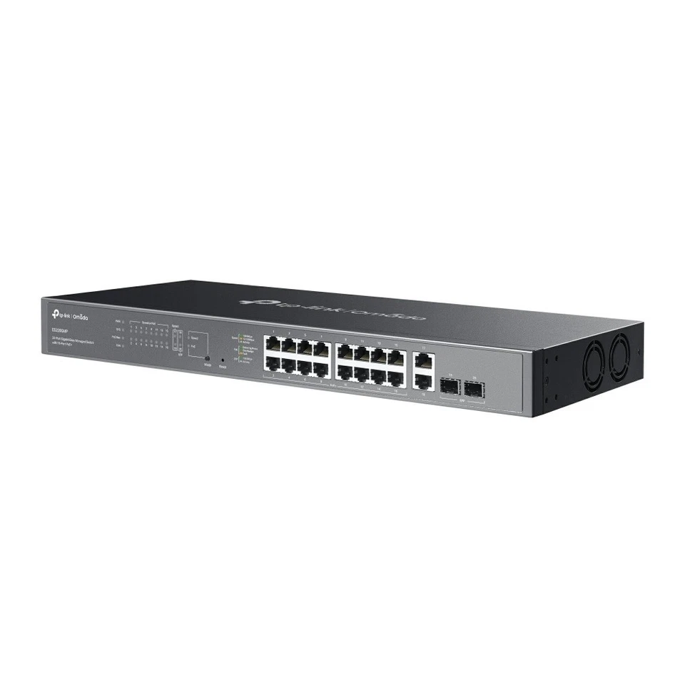 TP-Link ES220GMP | Omada 20-Port Gigabit Easy Managed Switch | 16-Port PoE+ - Image 3 of 4