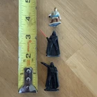 Star Wars Die Cast Metal DARTH VADER w/ Lightsaber Micro Collection 1982 Kenner