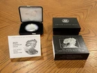 2025-W SILVER EAGLE DOLLAR PROOF COIN WITH ORIGINAL US MINT PACKAGING & COA