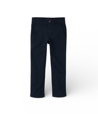 Children  s Place NWT Chino Pants Youth 14 Navy Cotton Uniform School Classic