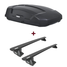 Dachbox Thule Force XT S + Dachträger Thule WingBar EVO für BMW X4 Typ F26 top