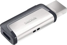 SanDisk 128GB Ultra Dual Drive USB Type-C - USB-C, USB 3.1 - SDDDC2-128G-G46, Gr