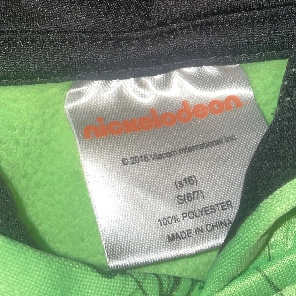 Lote TMNT Sudadera con Capucha + Camisa Manga 3/4 Niños Talla 5/6 Tortugas Ninja Nickelodeon Hero Foto 3 de 4