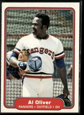 1982 Fleer #326 Al Oliver